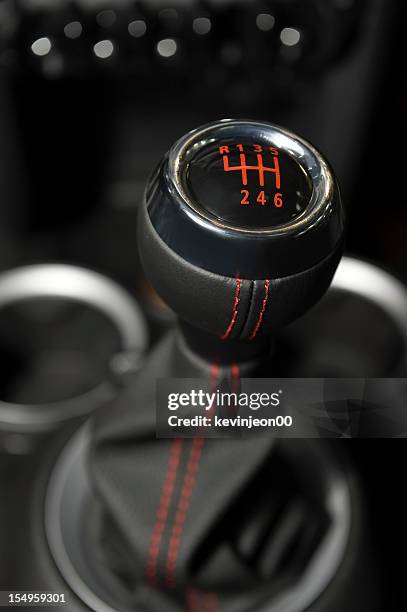 car gear shift - shift gear knob stock pictures, royalty-free photos & images