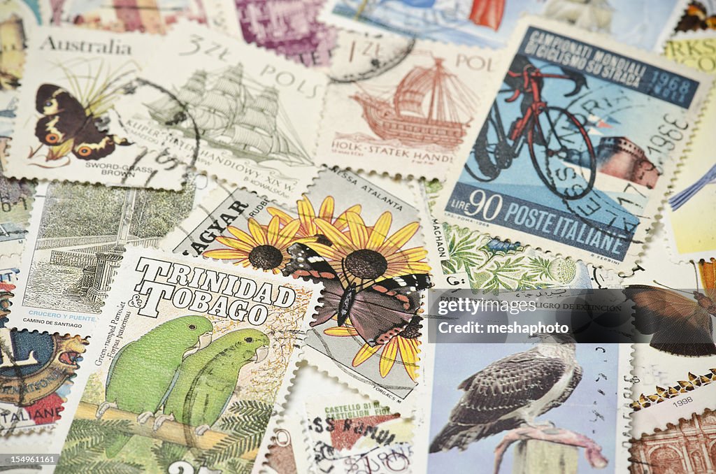 Worldwide Postage Stamps