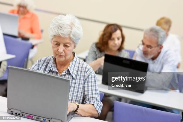 Seniors Computer Lab Photos and Premium High Res Pictures - Getty Images
