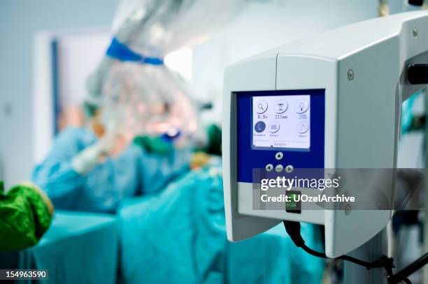 Microscope Screen Operating Room 184 Operation Microscope Stock Photos, High-Res Pictures, and Images ...