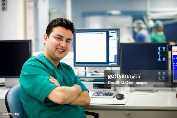 cardiologist doctor in the operation room - angioplasty stock pictures, royalty-free photos & images