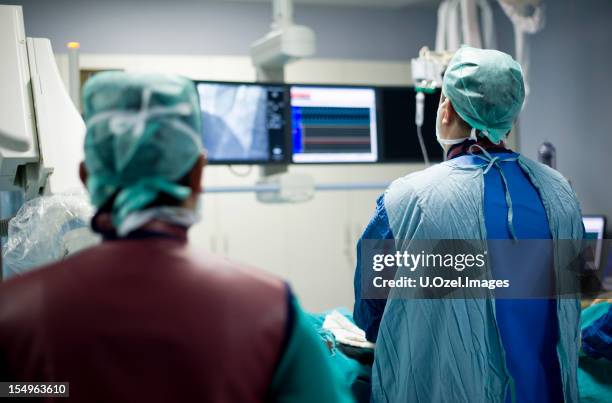 angio operation - heart surgery stock pictures, royalty-free photos & images