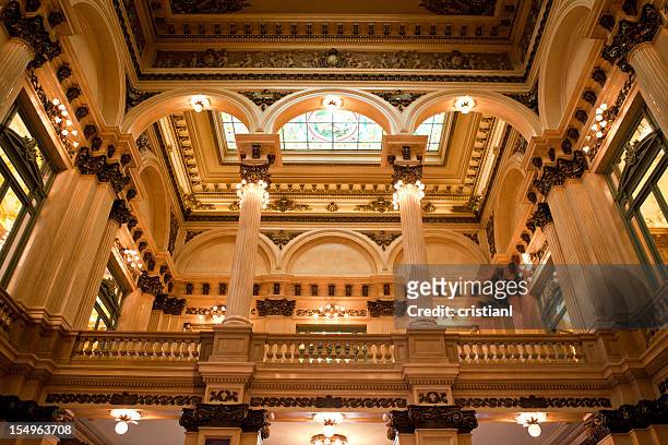 colon theatre - buenos aires art stock pictures, royalty-free photos & images