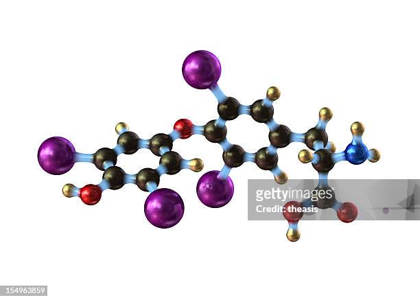 thyroxine - iodine stock pictures, royalty-free photos & images