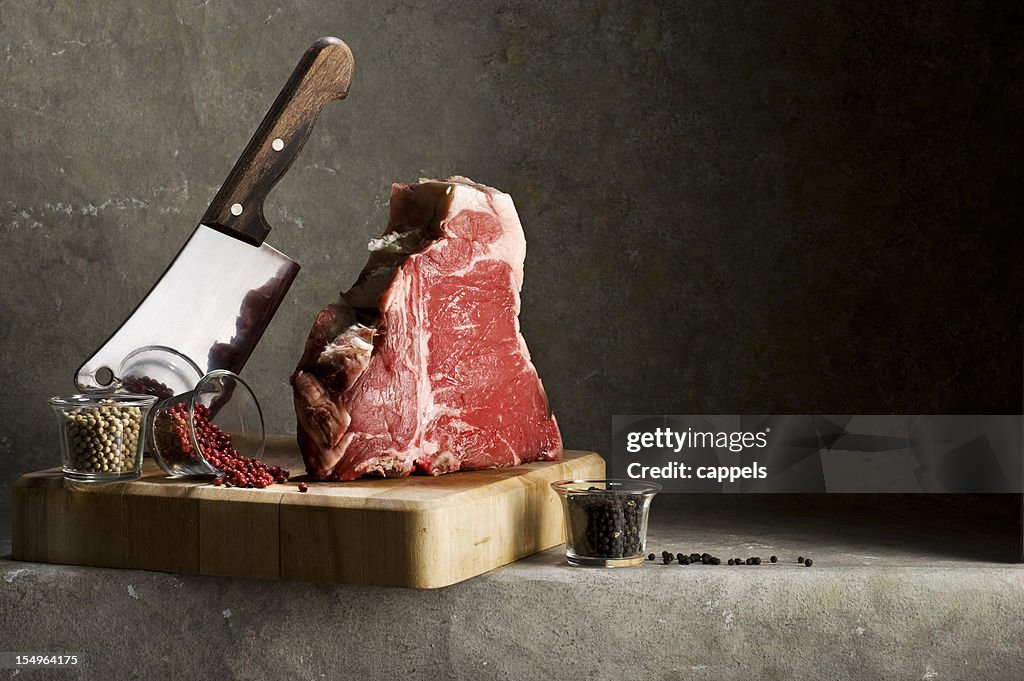 誇る T ボーン Steak.Color 画像