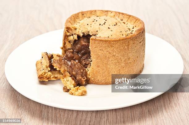 meat pie - meat pie stock pictures, royalty-free photos & images