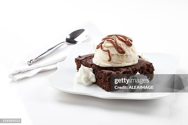 brownie - brownie cake stock pictures, royalty-free photos & images