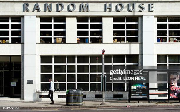 Picture shows the headquarters of publishers Random House in Central London on October 29, 2012. Penguin and Random House are to merge to create a...