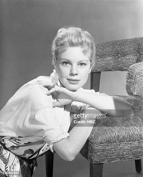 Pictured: Actress Betsy Palmer in 1957 --