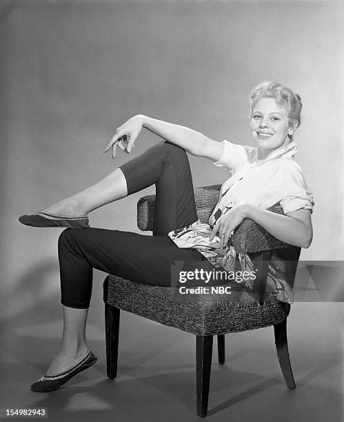 Pictured: Actress Betsy Palmer in 1957 --