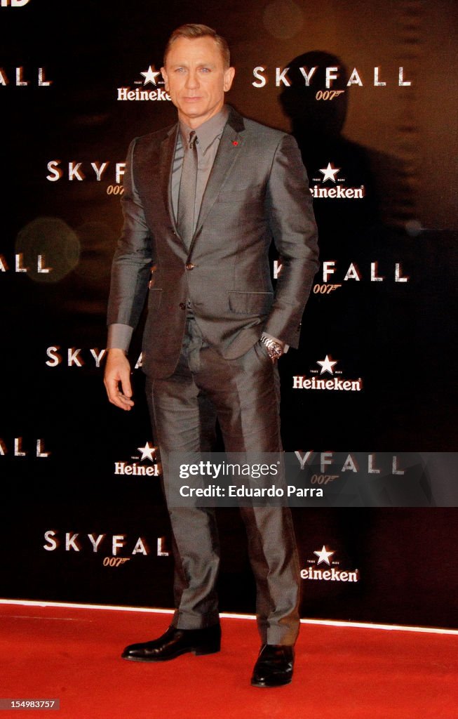 'Skyfall' Madrid Premiere