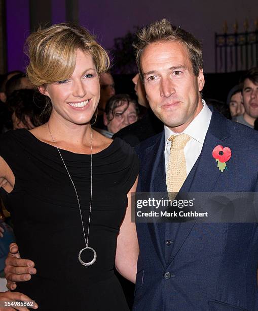 Ben Fogle and his wife Marina attend the Pride Of Britain awards at Grosvenor House, on October 29, 2012 in London, England.