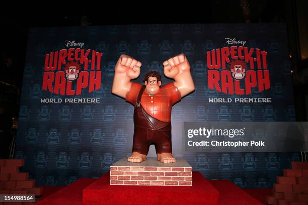Red Ralph Disney Premiere Of Walt Disney Animation Studios Wreck It Ralph Red Carpet ...