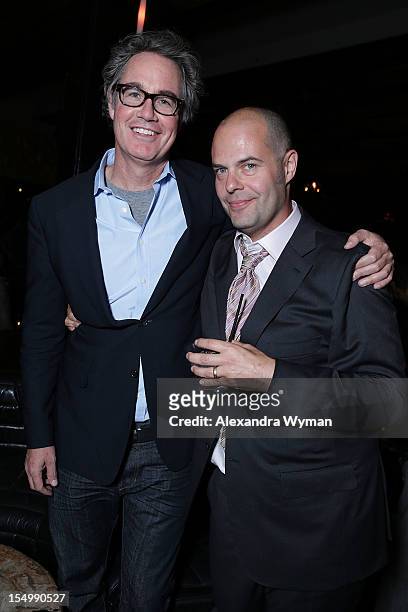 Guymon Cassidy and Jacob Aaron Estes at RADiUS-TWC 'he Details' Premiere hosted by GREY GOOSE Vodka held at The ArcLight Cinemas on October 29, 2012...