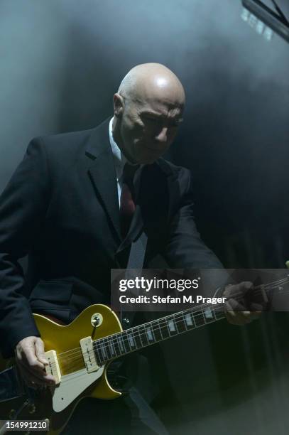 Midge Ure of Ultravox performs on stage at Kesselhaus on October 29, 2012 in Munich, Germany.