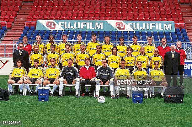 Assistant Trainer Ton Lokhoff, Geert Brusselers, Stanley MacDonald, John Feskens, Bart de Roover, Erwin van de Looi, Richard Roelofsen, Peter Bosz,...