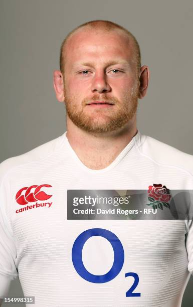 Dan Cole of England poses for a portrait on August 7, 2012 in Loughborough, England.