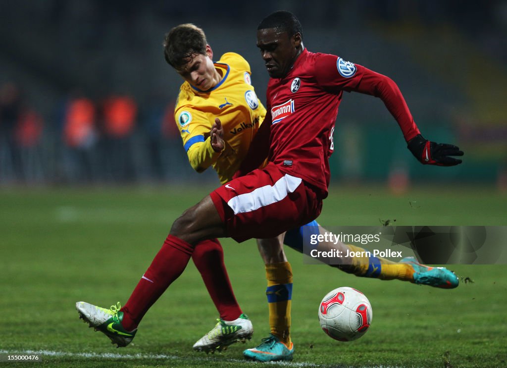 Eintracht Braunschweig v SC Freiburg - DFB Cup