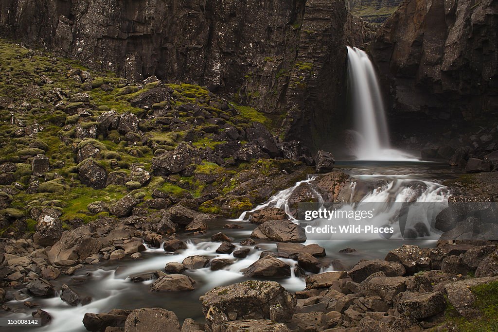 Waterfall near Egilstadir