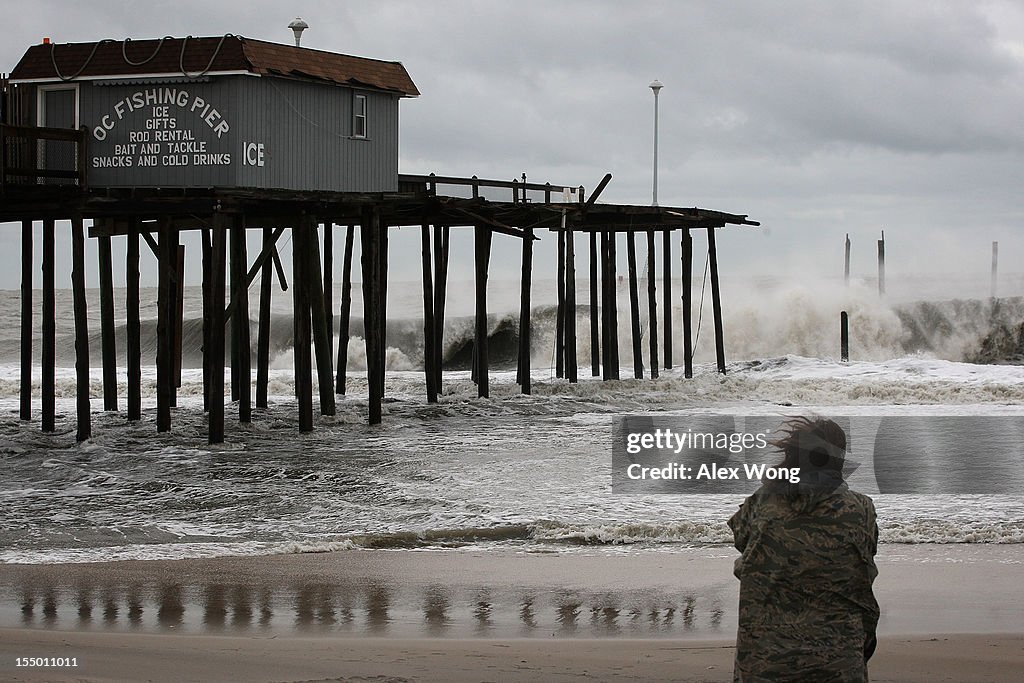 East Coast Begins To Clean Up And Assess Damage From Hurricane Sandy