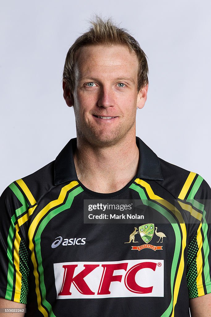 2012/13 Australian Cricket Headshots