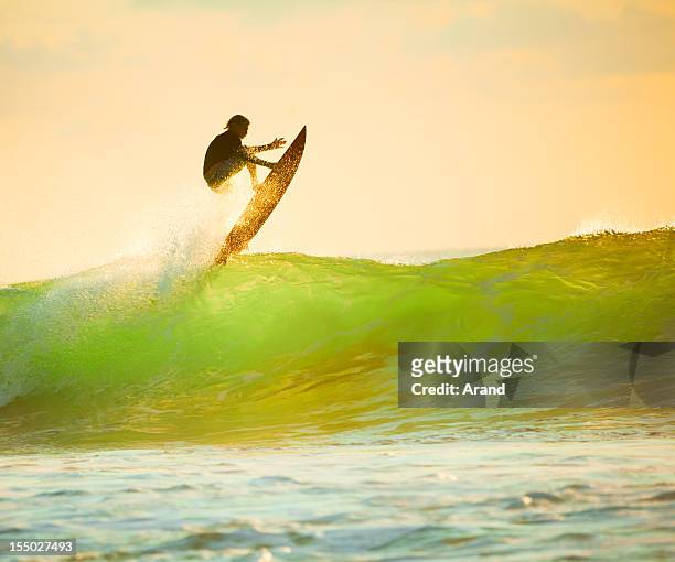surfing - indonesia surfing stock pictures, royalty-free photos & images
