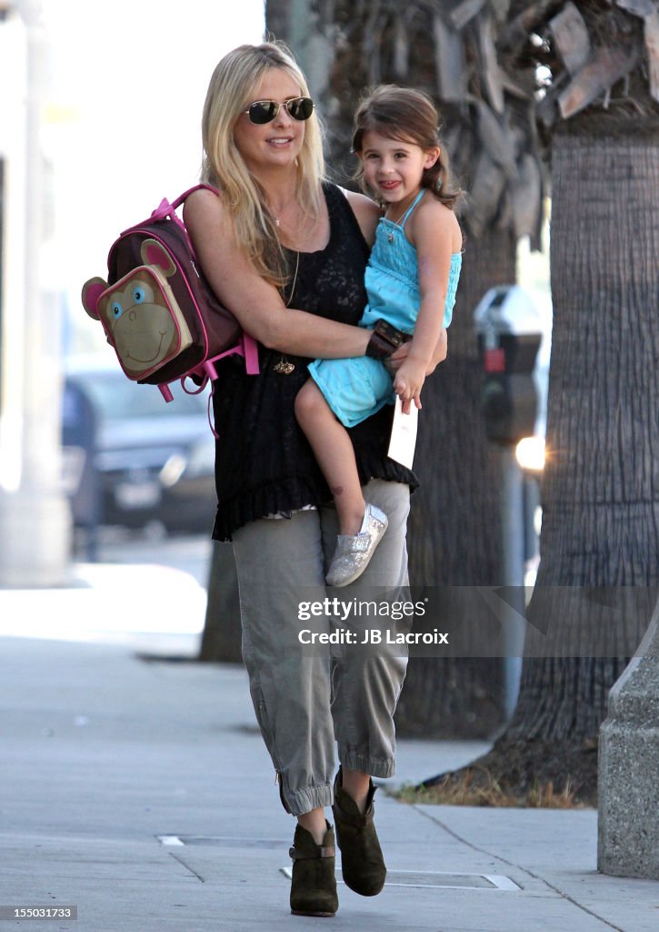 Celebrity Sightings In Los Angeles - October 30 2012