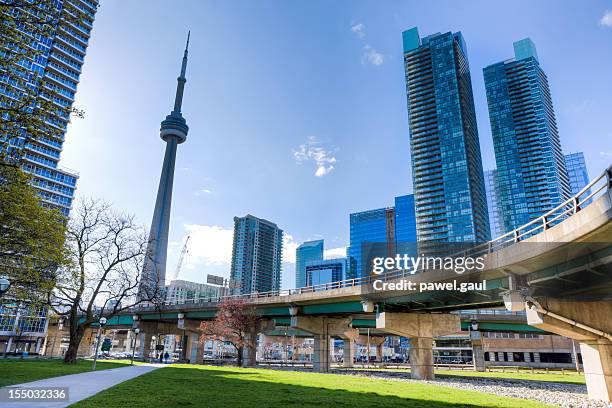 downtown toronto, ontario - toronto downtown stock pictures, royalty-free photos & images