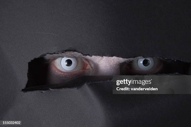 it's watching you - zombie makeup stock pictures, royalty-free photos & images