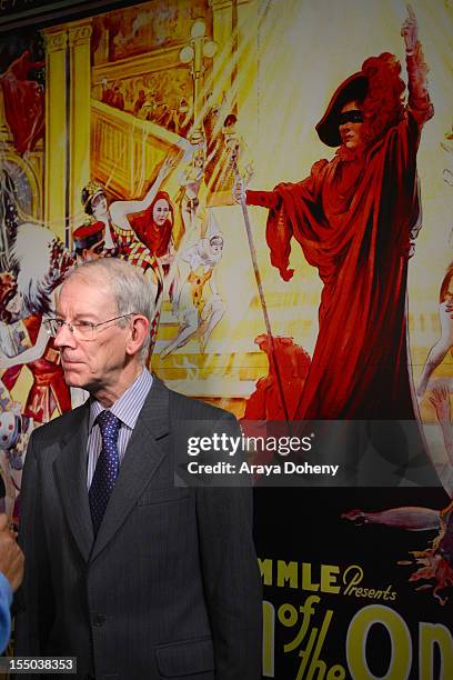 Kevin Brownlow attends The Academy of Motion Picture Arts and Sciences' screening of 'The Phantom Of The Opera' at AMPAS Samuel Goldwyn Theater on...