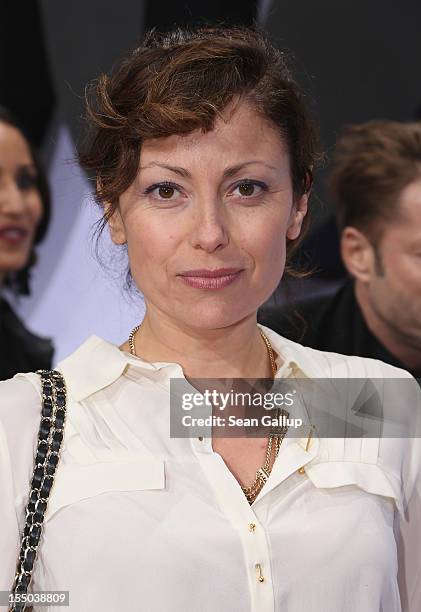 Carolina Vera attends the Germany premiere of "Skyfall" at the Theater am Potsdamer Platz on October 30, 2012 in Berlin, Germany.