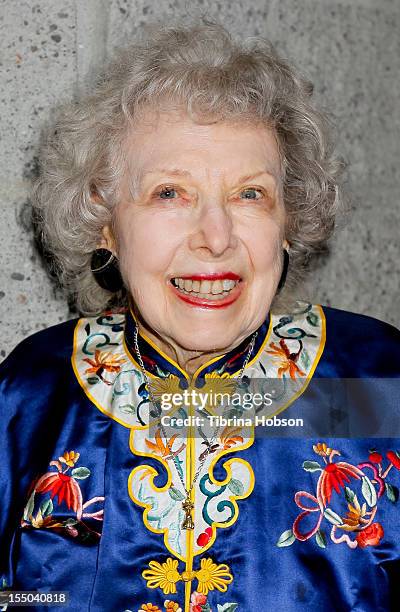 Carla Laemmle attends The Academy of Motion Picture Arts and Sciences' screening of 'The Phantom Of The Opera' at AMPAS Samuel Goldwyn Theater on...