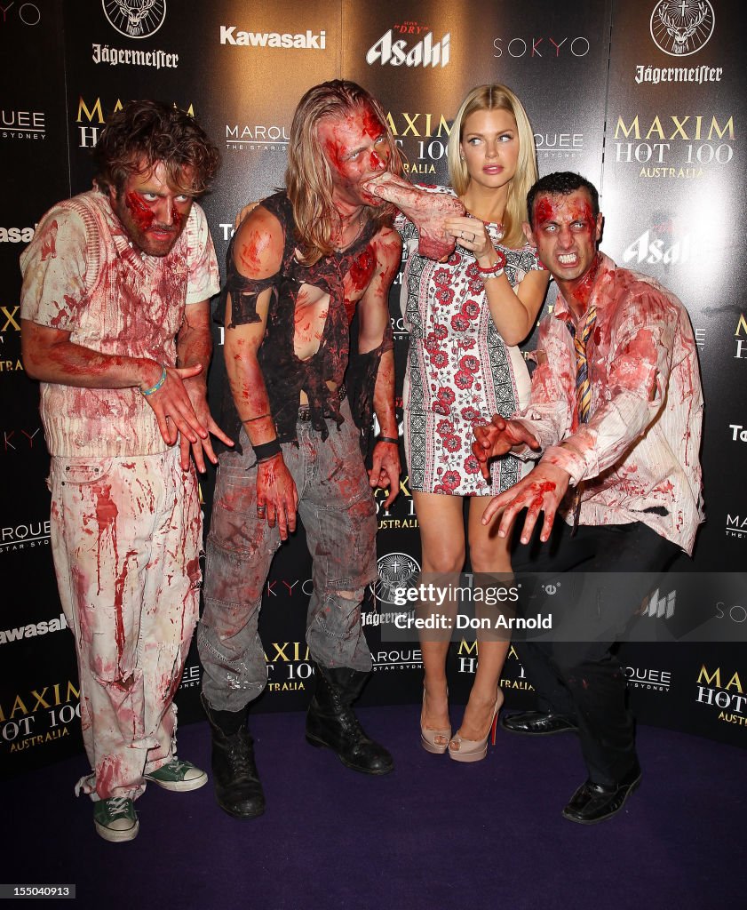 Maxim Australia Hot 100 Halloween Party - Arrivals