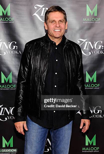 Joe Maloof appears at the ZING Vodka's Las Vegas Launch Party at his brother, Gavin Maloof's home on October 30, 2012 in Las Vegas, Nevada.