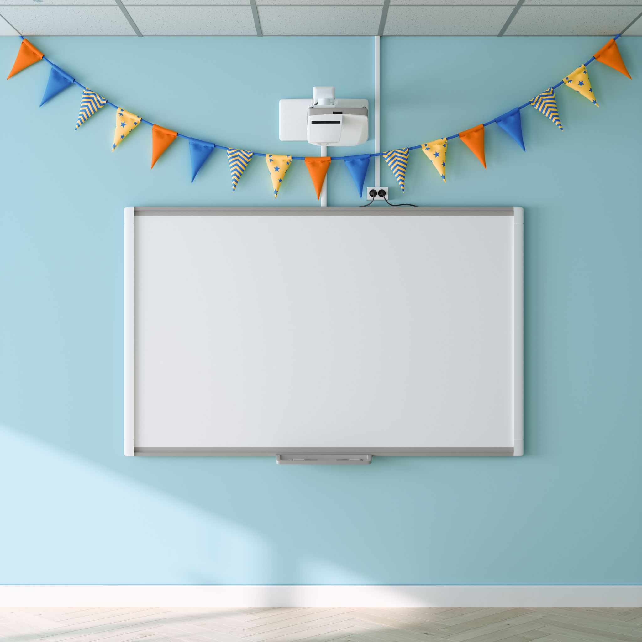 classroom wall displays