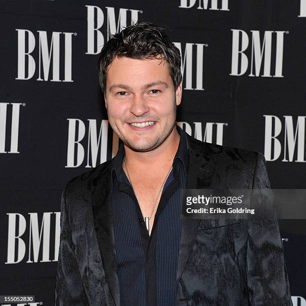 Dean Alexander attends the 60th annual BMI Country awards at BMI on October 30, 2012 in Nashville, Tennessee.