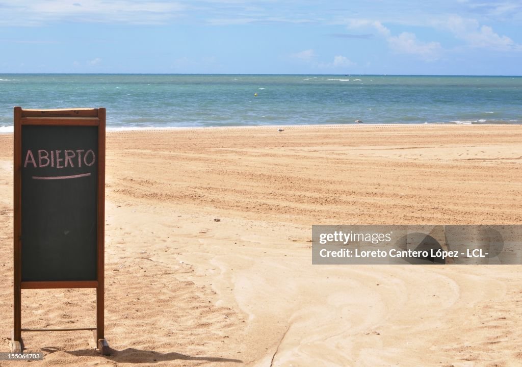 Mar abierto  - open water