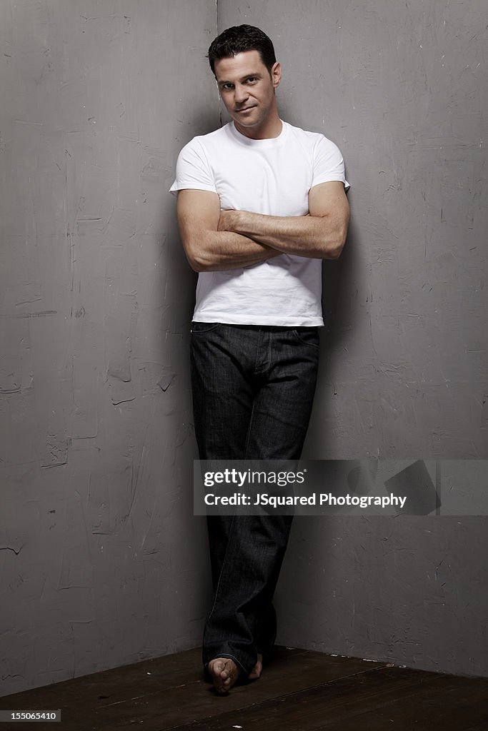 David Basche Actor David Alan Basche is photographed for Self Assignment on May ...