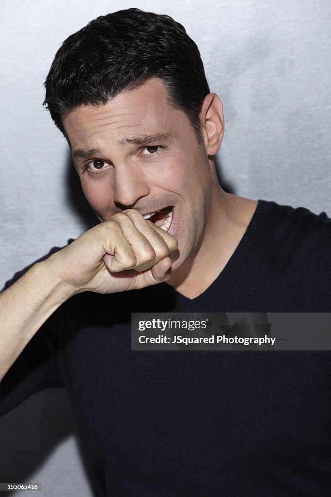 David Basche Actor David Alan Basche is photographed for Self Assignment on May ...
