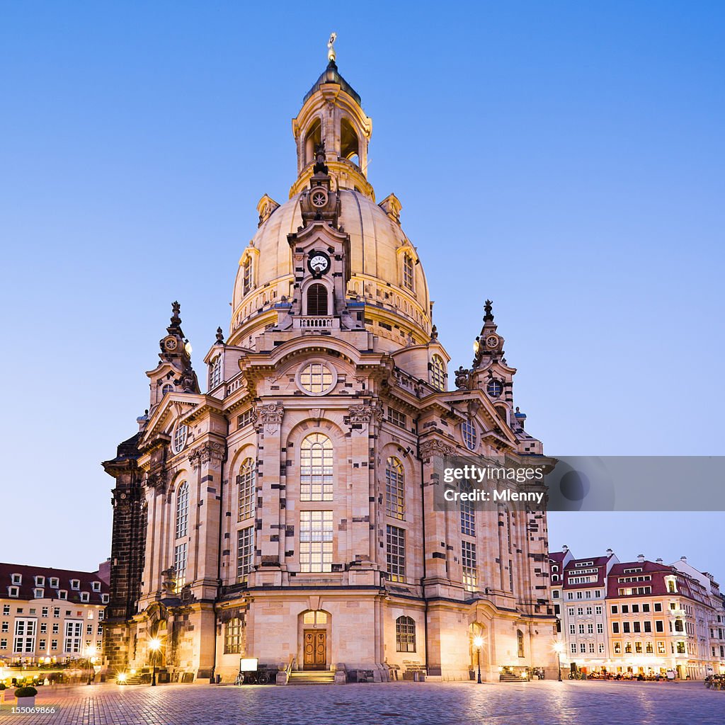 Dresden Frauenkirche Church of Our Lady Saxony Eastern Germany