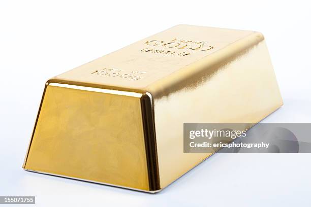 gold bar - gold bullion stock pictures, royalty-free photos & images