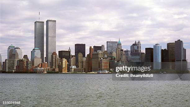 world trade center, em nova iorque - world trade center manhattan imagens e fotografias de stock