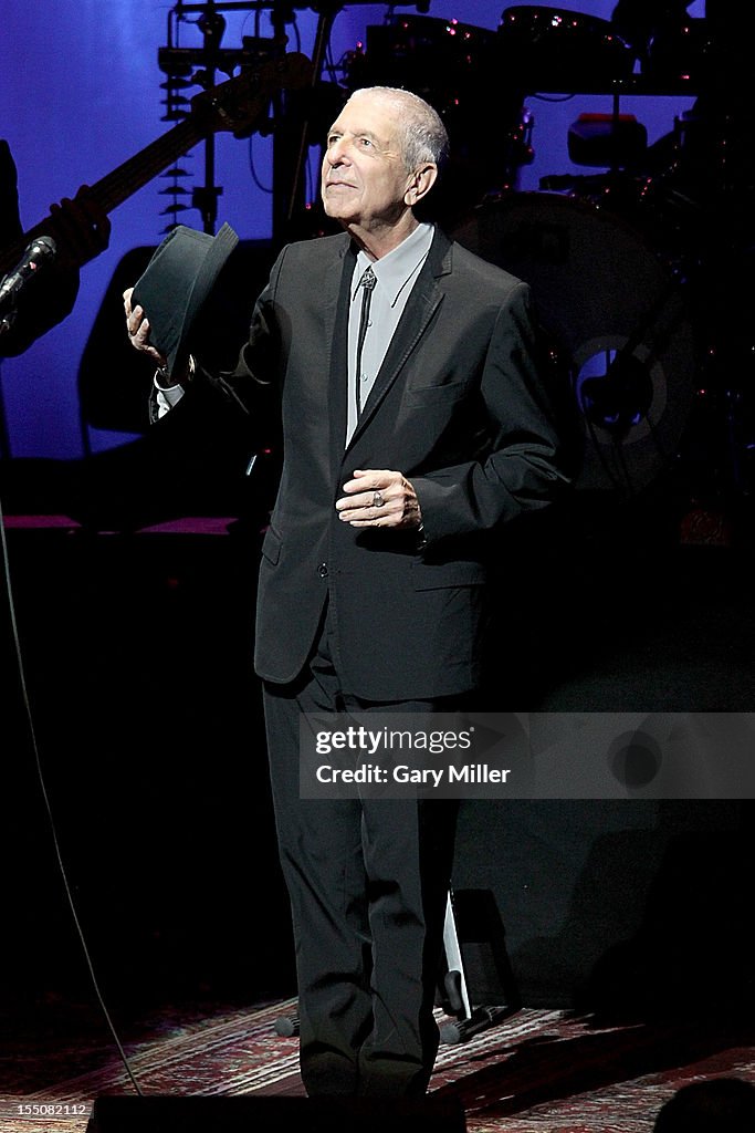 Leonard Cohen In Concert - Austin, TX