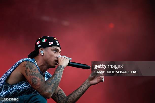 Ym Rapper British rapper Oakley Neil H.T Caesar-Su, also known as Central Cee ...