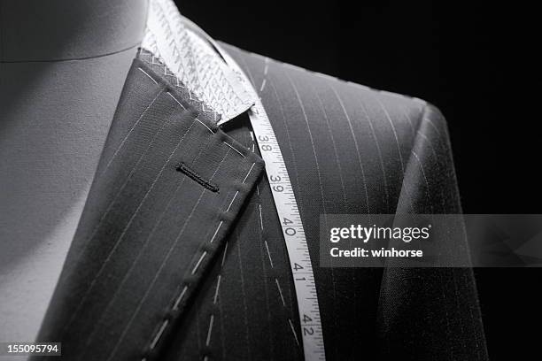 tailor closeup - dress form stock pictures, royalty-free photos & images