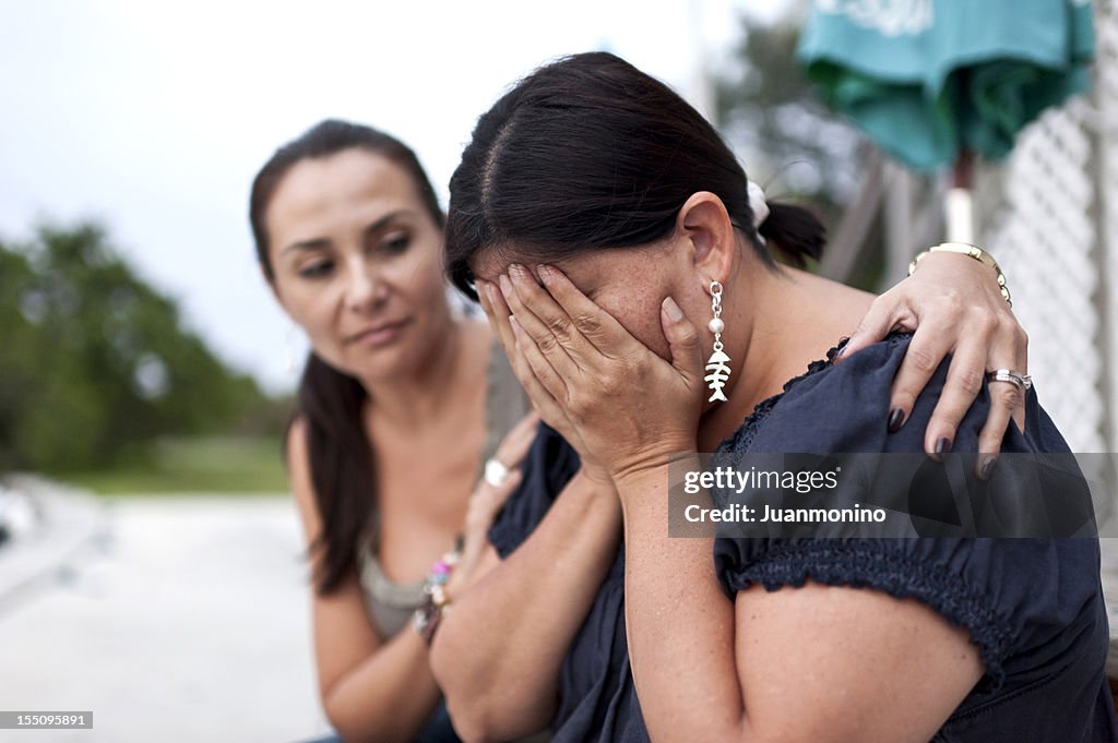 Desperate woman