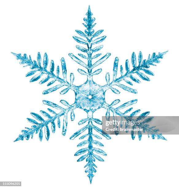 snowflake - snowflake shape stock pictures, royalty-free photos & images