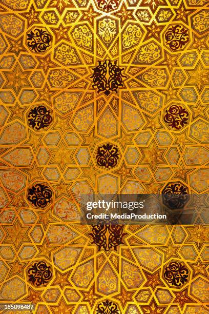 synagogue ceiling detail - synagoge stock pictures, royalty-free photos & images