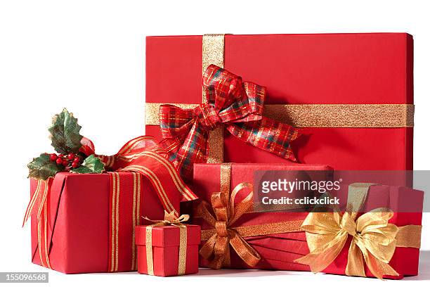 クリスマスギフト - クリスマスプレゼント ストックフォトと画像