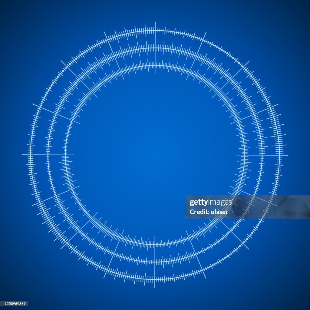 Circular Measure Pattern High-Res Vector Graphic - Getty Images
